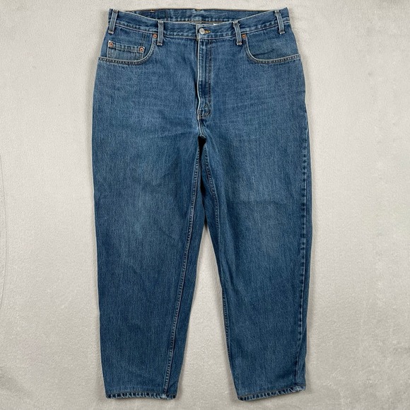 Vintage Levi's 560 Jeans Mens 36x29 Blue Loose‎ Fit Baggy Tapered Leg 90s Canada - Picture 1 of 10